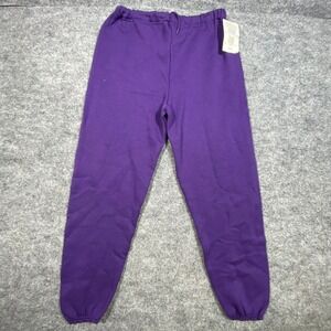Vintage Discus Athletic Purple Sweatpants Mens XL NWT 90s Made in USA Joggers